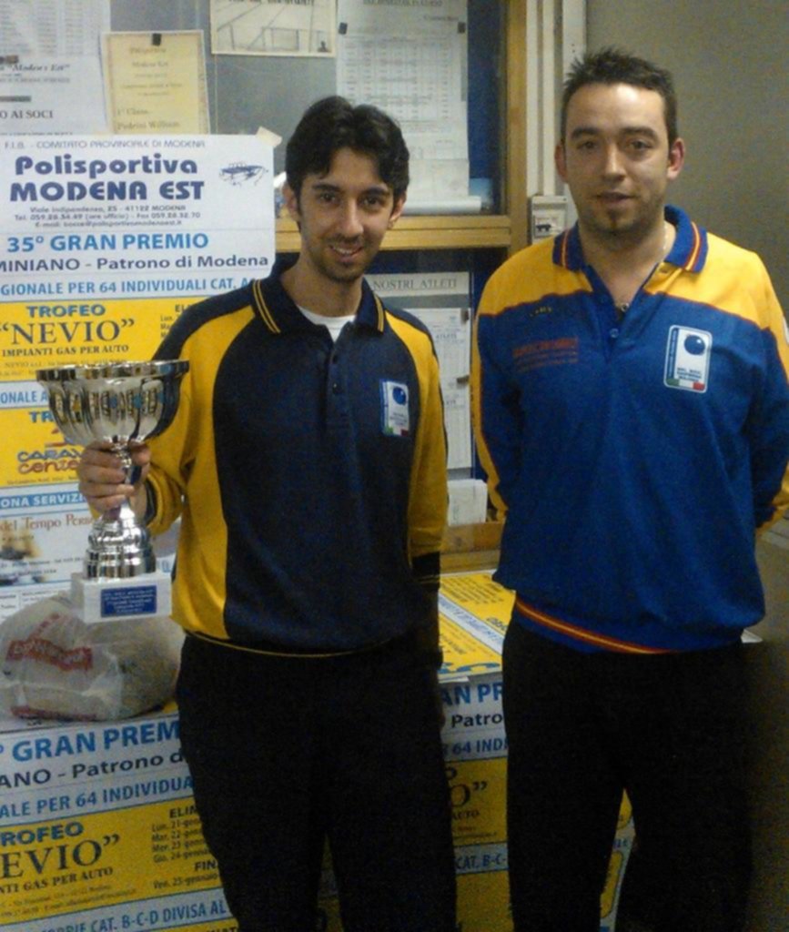 Bocce, Mazzoni trionfa al “Nevio”