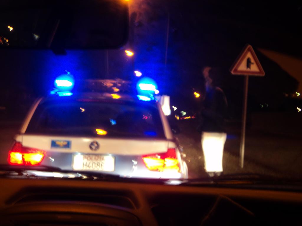 Una notte a bordo delle Volanti