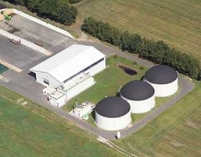 Una centrale biogas (immagine d'archivio)