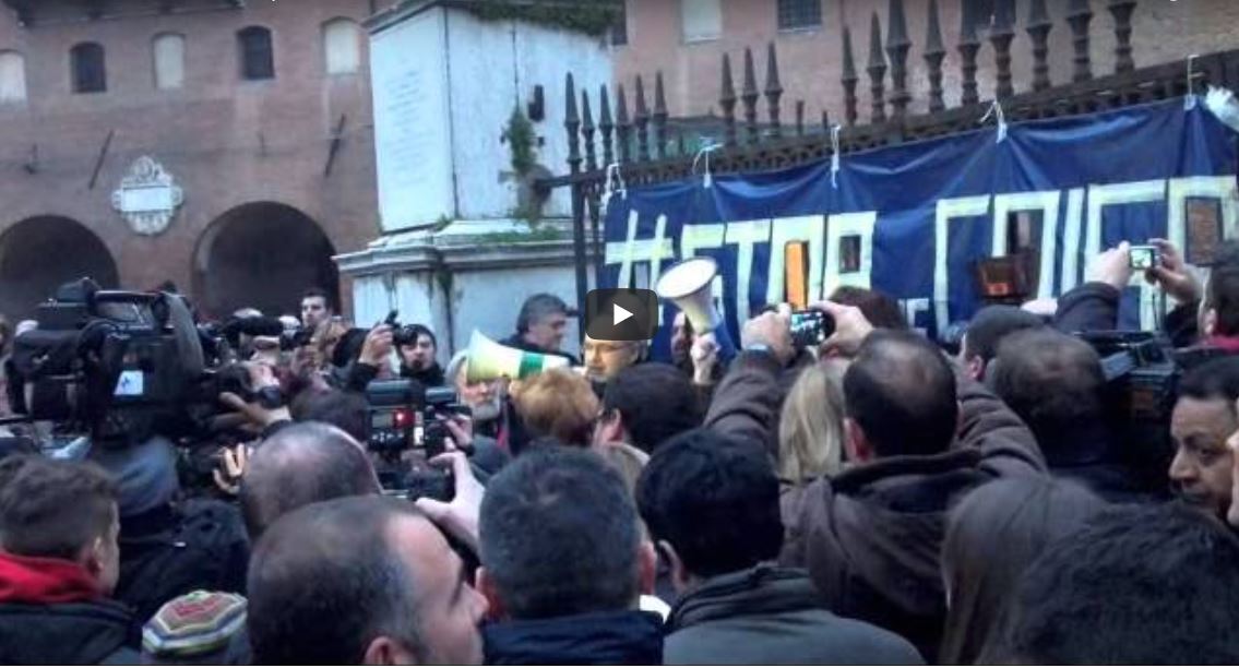 Aldrovandi, la solidarietà dei quattromila a Patrizia Moretti