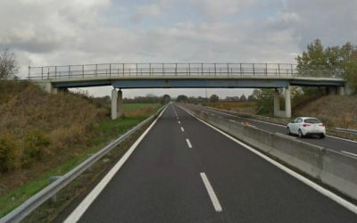 Ferrara – Porto Garibaldi. Lavori notturni per il ripristino del cavalcavia “Pallotta”