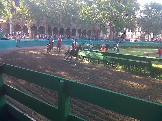 Palio, nuovo mossiere e pista modificata