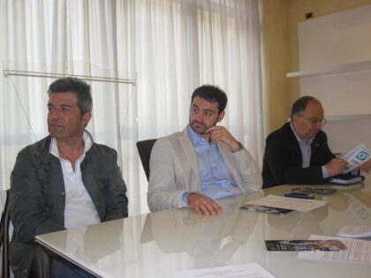 Da sinistra: Zobbi, Musacci, Benvenuti