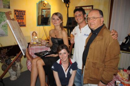 Jana Barisova, Claudio Benvenuti, Patrizia e Salvatore Chindamo