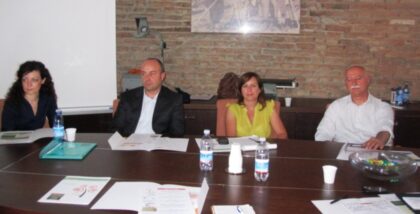 Da sinistra: Angela Benazzi, Luca Pomidori, Chiara Bertelli e Luciano Masieri