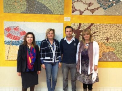 Da sinistra: Paola Leonardi, Paola Manzani, Silver Balboni e Silvia Caricato