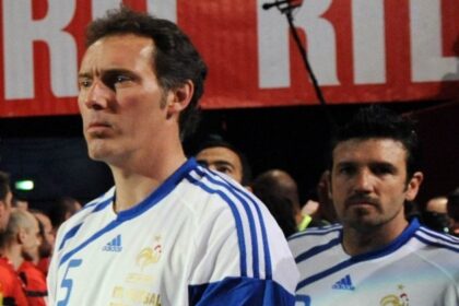 Laurent Blanc e Vincent Candela (dal sito  sport.orange.fr )