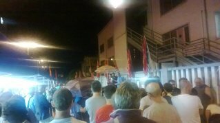 Berco, notte di attesa