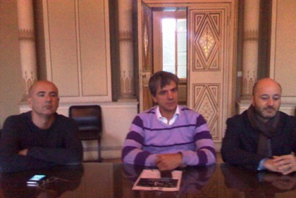 Nella foto, da sinistra: Alessandro Chiarelli, Sandro Chiaravalloti, Gianluca Barduco