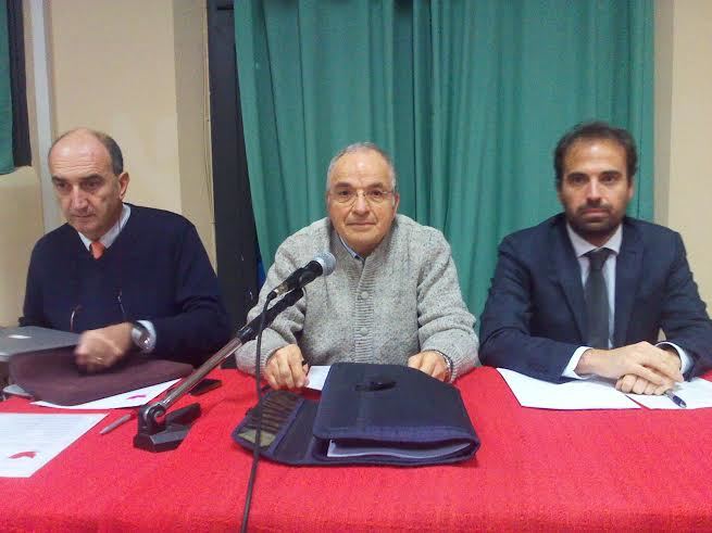 Da sinistra: Gaetano Sateriale, Roberto Cassoli e Luigi Marattin