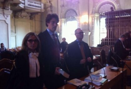 Gli avvocati di parte civile in Corte d'Assise di Appello