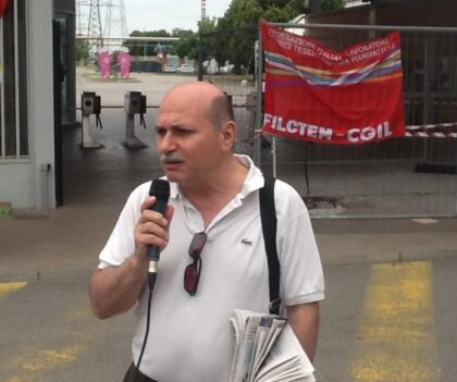 Il segretario provinciale Cgil, Raffaele Atti