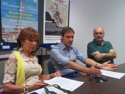 Da sinistra: Paola Peruffo, Matteo Fornasini e Vittorio Anselmi