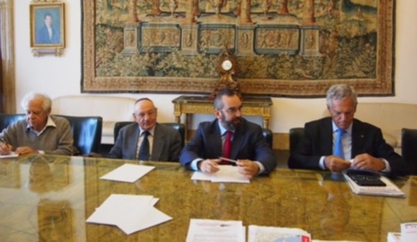 Il ministro Giannini nella Ferrara ebraica