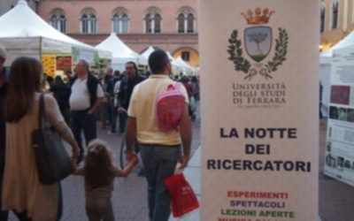 Unife porta la ricerca fuori dai laboratori: a Ferrara matematica, riciclo e innovazione