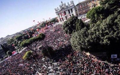 “Pensioni, sanità, scuola, politiche industriali”. Da Ferrara a Roma per manifestare