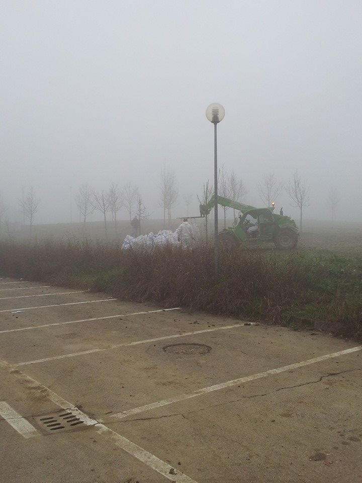 Il ‘blitz’ della Morghen in “un normale cantiere”