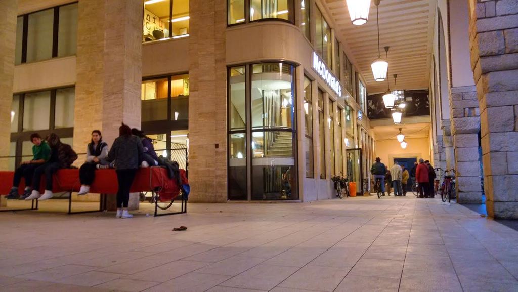 Galleria Matteotti: effetto antiscivolo non incluso