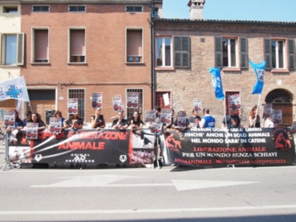 Il ricordo di Dando ‘sfila’ in piazza Ariostea