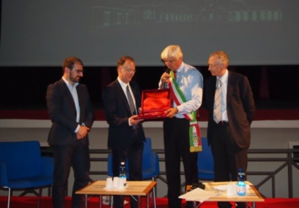 Diego Marani è cittadino onorario di Tresigallo