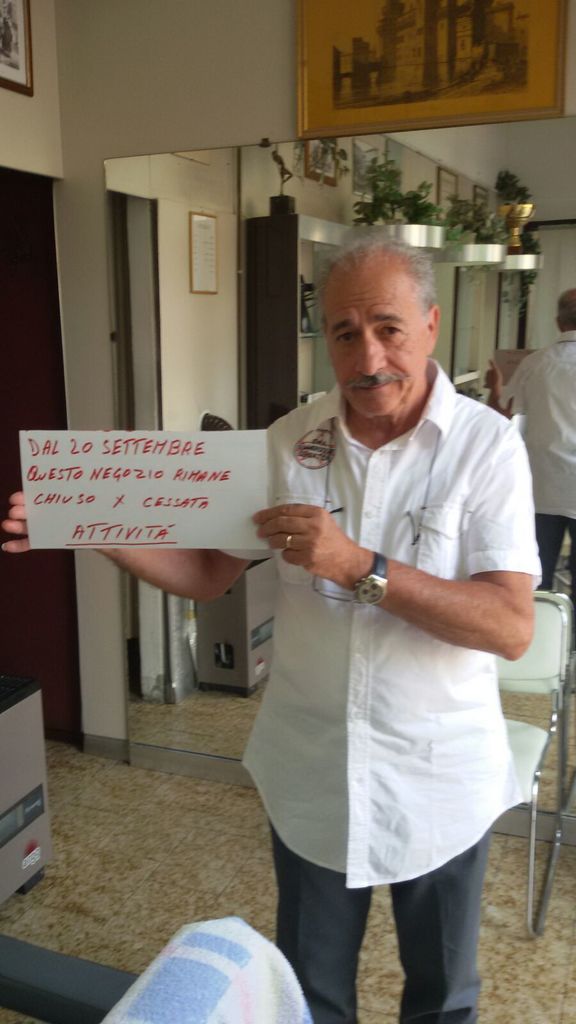 Chiude lo storico barbiere “Da Gaetano”