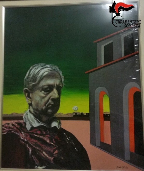 Trasportava un falso De Chirico: ferrarese denunciato per ricettazione