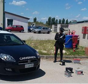 Tentano il furto nella discarica Crispa, arrestati dai carabinieri