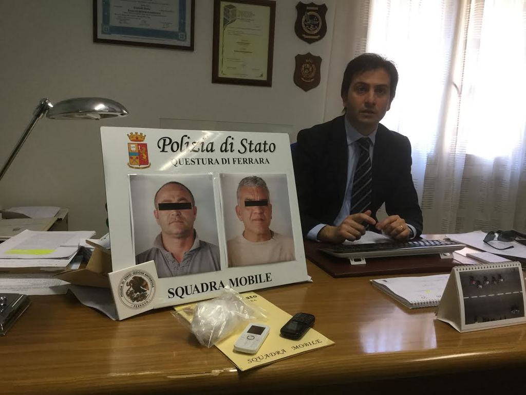 Traffico di coca tra Napoli e Ferrara, due persone in manette