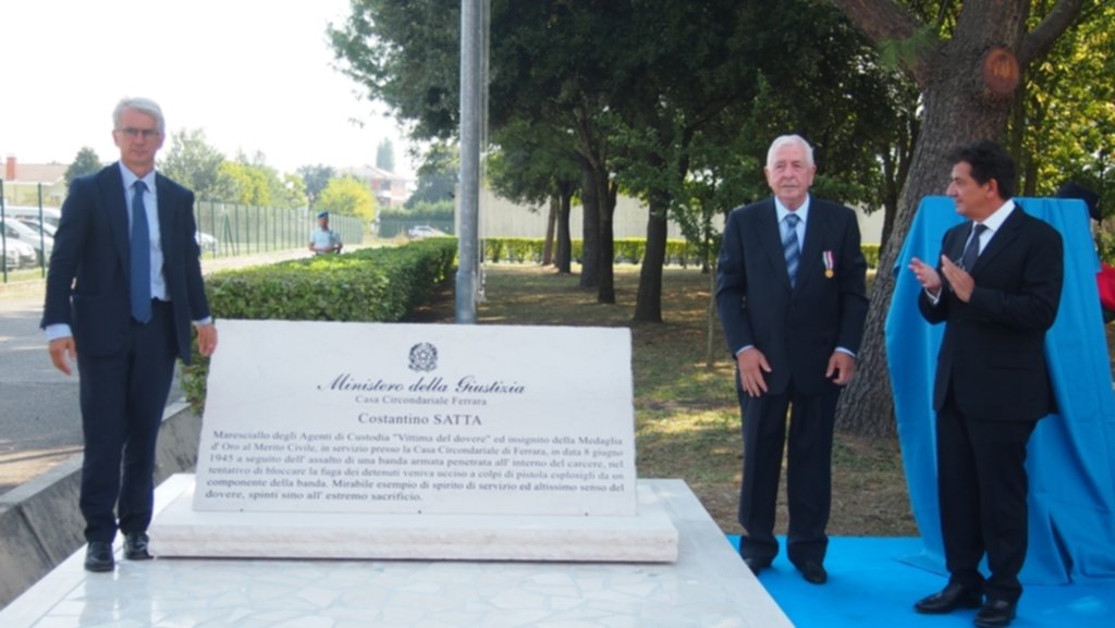Il carcere ha un nuovo nome, “quello dell’eroe Satta”