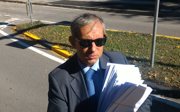 L'avvocato Gianluigi Bezzi