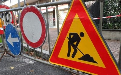 Lavori di spostamento condotte tra la Virgiliana e via Borgatti