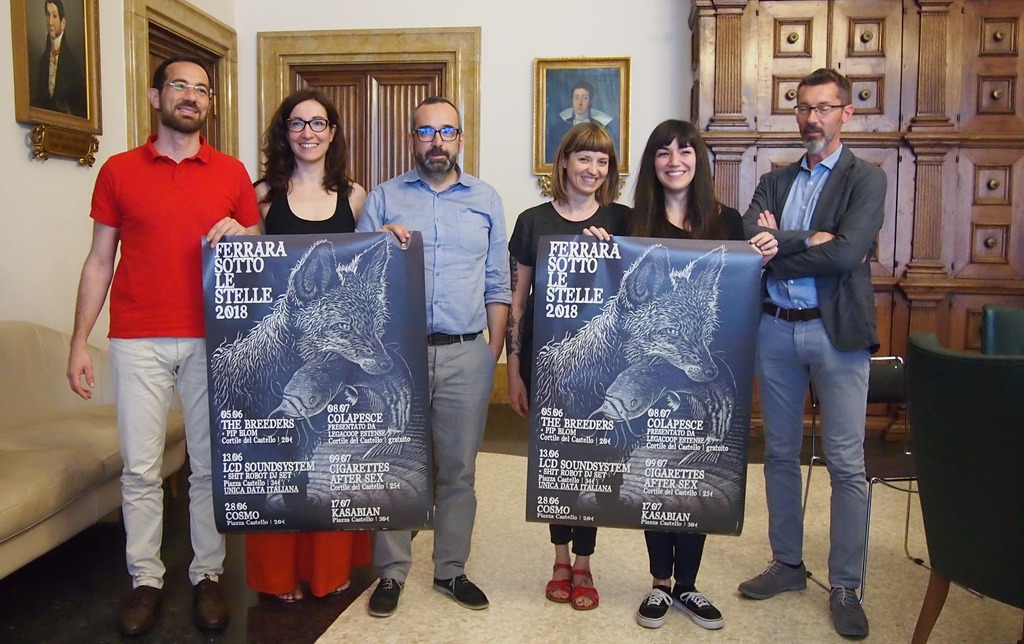 Astri nascenti e star vincenti a Ferrara Sotto le Stelle