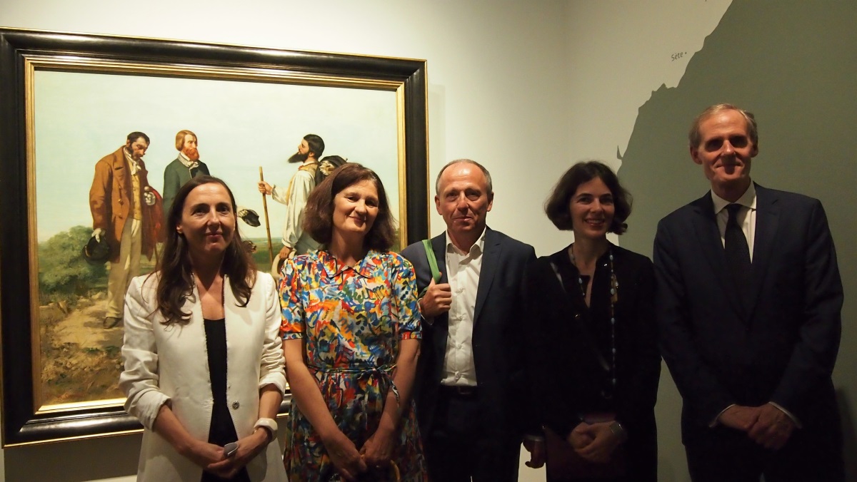 Courbet inaugura al Diamanti, l’ambasciatore francese: “Arte che tocca la gente”