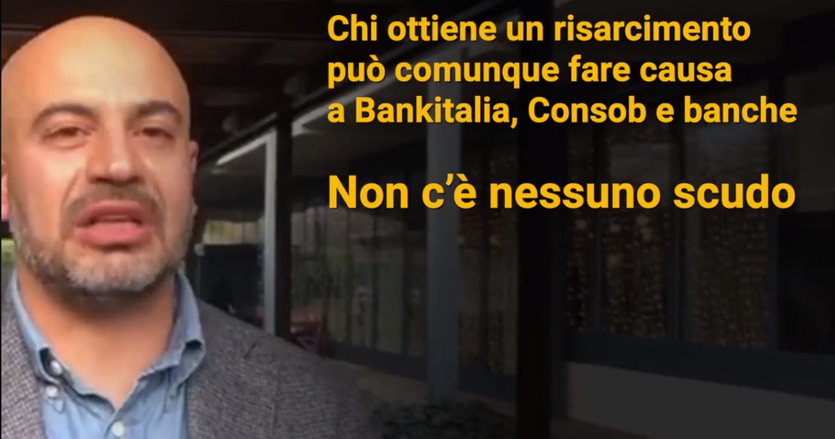 Carife, svolta per i risarcimenti. Paragone: “No all’Acf e niente scudo a Consob e Bankitalia”