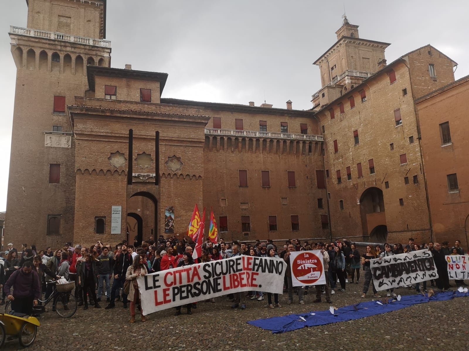 Presidio anti Salvini: “Atto d’amore per la nostra città”