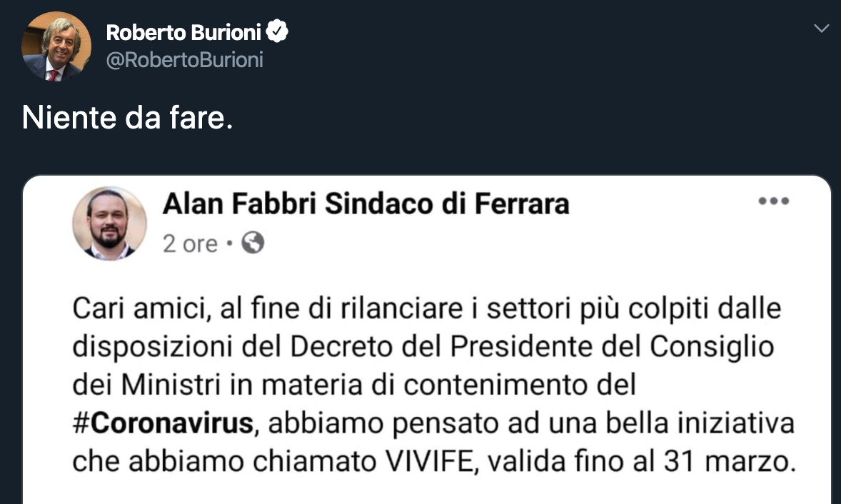 Coronavirus. Burioni contro l’idea di Fabbri di scontare i musei