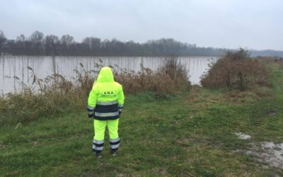 Allerta gialla per la piena del Reno