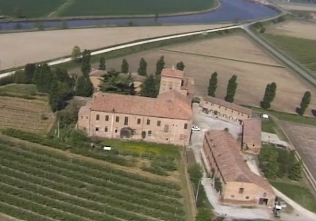 Veduta aereo di Villa la Mensa