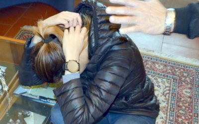 Stangata per il marito violento