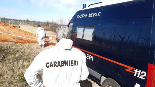 Sopralluogo Carabinieri a Rero