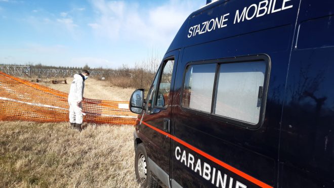 Sopralluogo Carabinieri a Rero