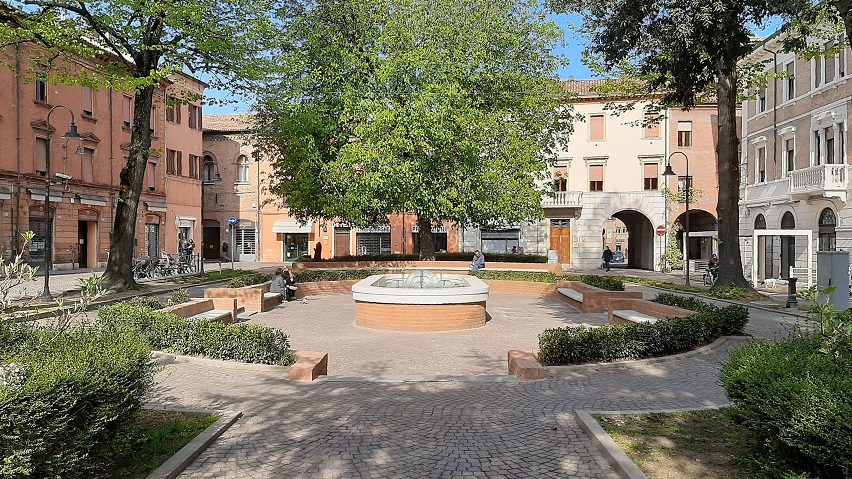 Piazza della Repubblica a Ferrara