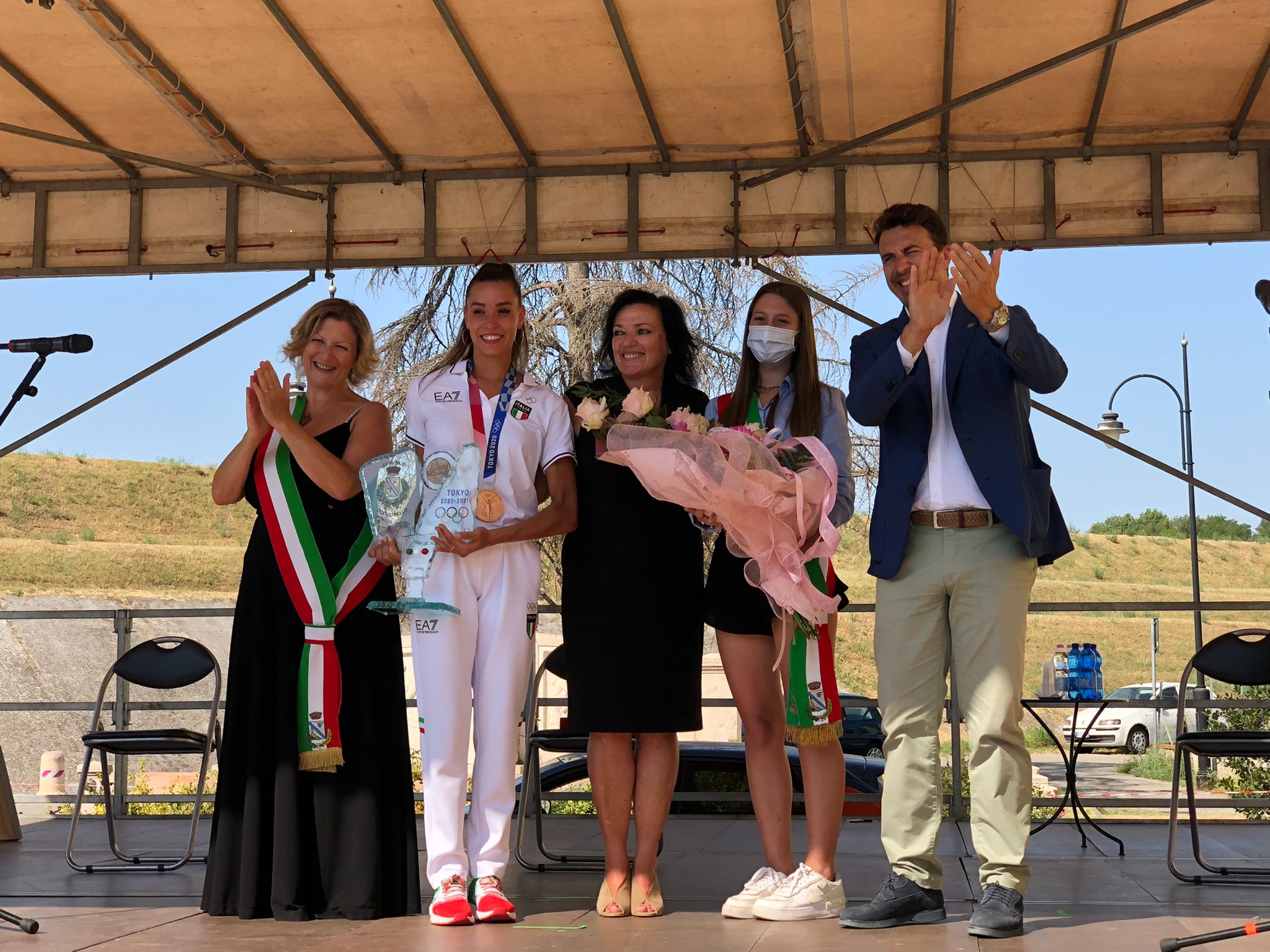 Occhiobello applaude la Farfalla azzurra Alessia Maurelli - Vimarsana News