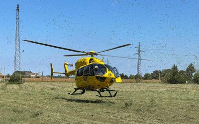 Malore mentre lava l’auto, 50enne a Cona in elisoccorso