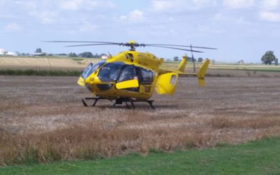 Scontro a Formignana, 15enne portato in elisoccorso a Bologna