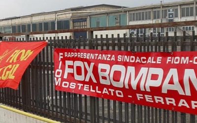 Stipendi pagati a metà, sciopero a oltranza alla Fox Bompani