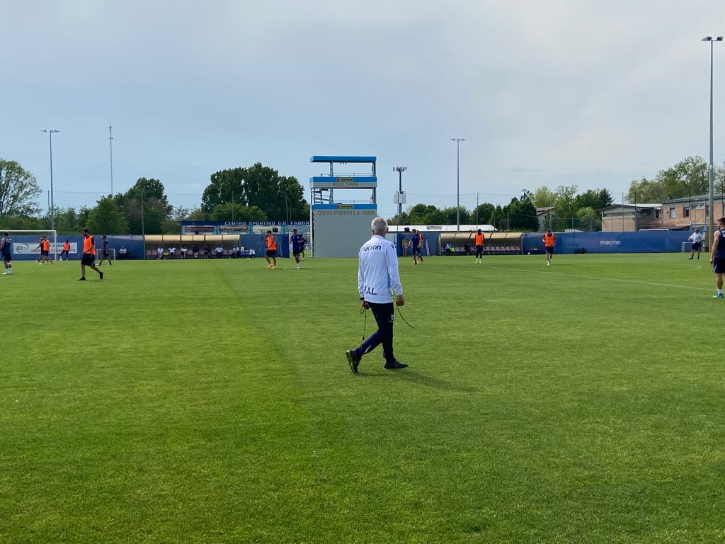 Spal, si rivede Viviani in palestra. Più di trenta tifosi all’allenamento a porte aperte