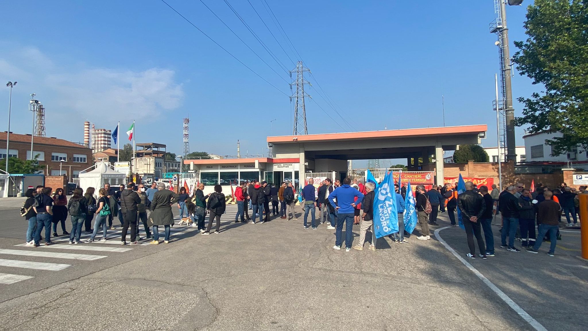 Sciopero petrolchimico