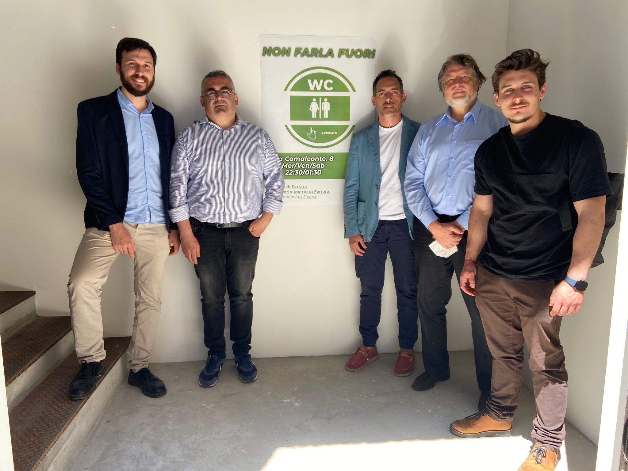 Movida e decoro, due bagni all’ex teatro Verdi per “Non farla fuori”