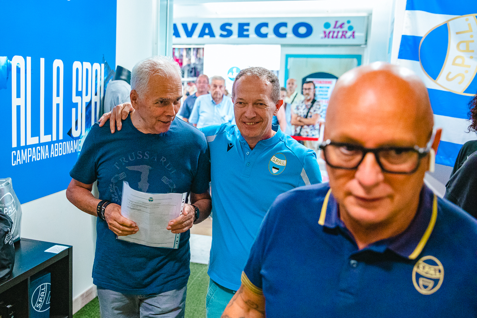 Spal, tutti in fila per abbonarsi. “Antenucci uomo in più, la Serie C non ci spaventa”